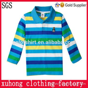 Kid high quality slim fit brand polo shirt
